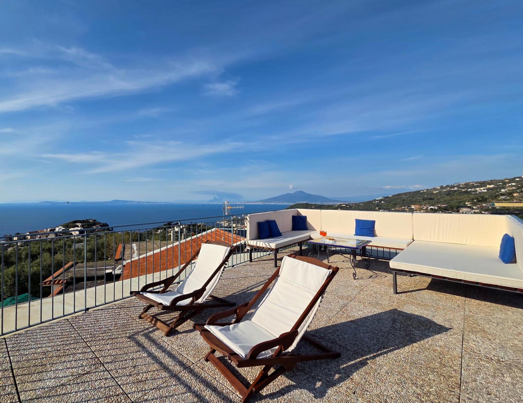 Ferienhaus Sun & Relax, Relaxing Location With Seaview Massa Lubrense
